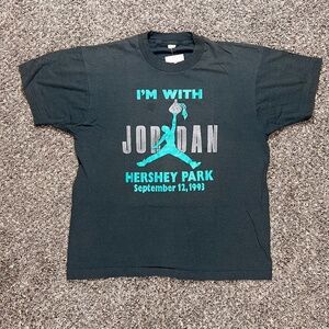 1993 Vintage I’m With Jordan Hershey Park T Shirt